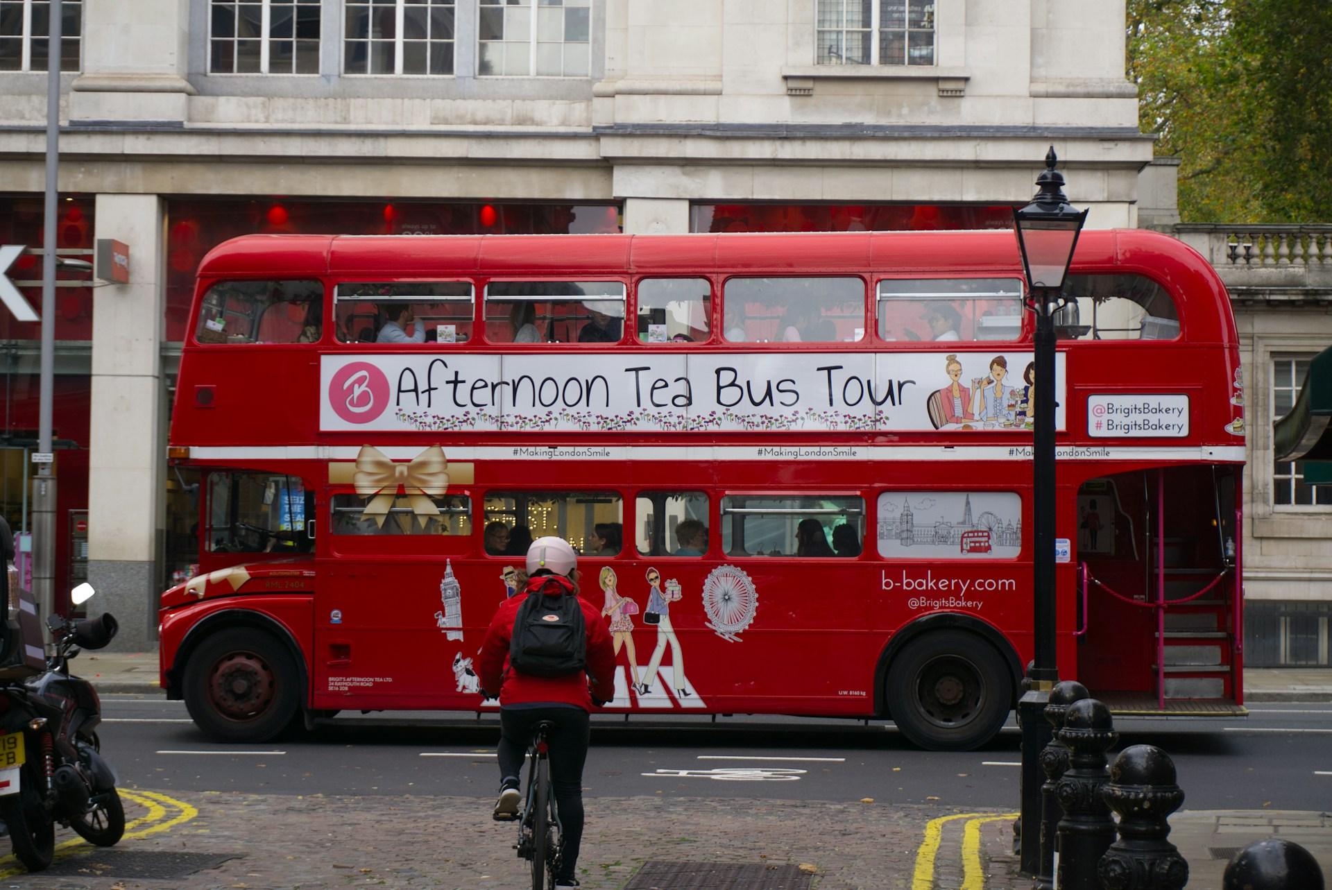 Afternoon Tea Bus Tours London Thistle Trafalgar Square