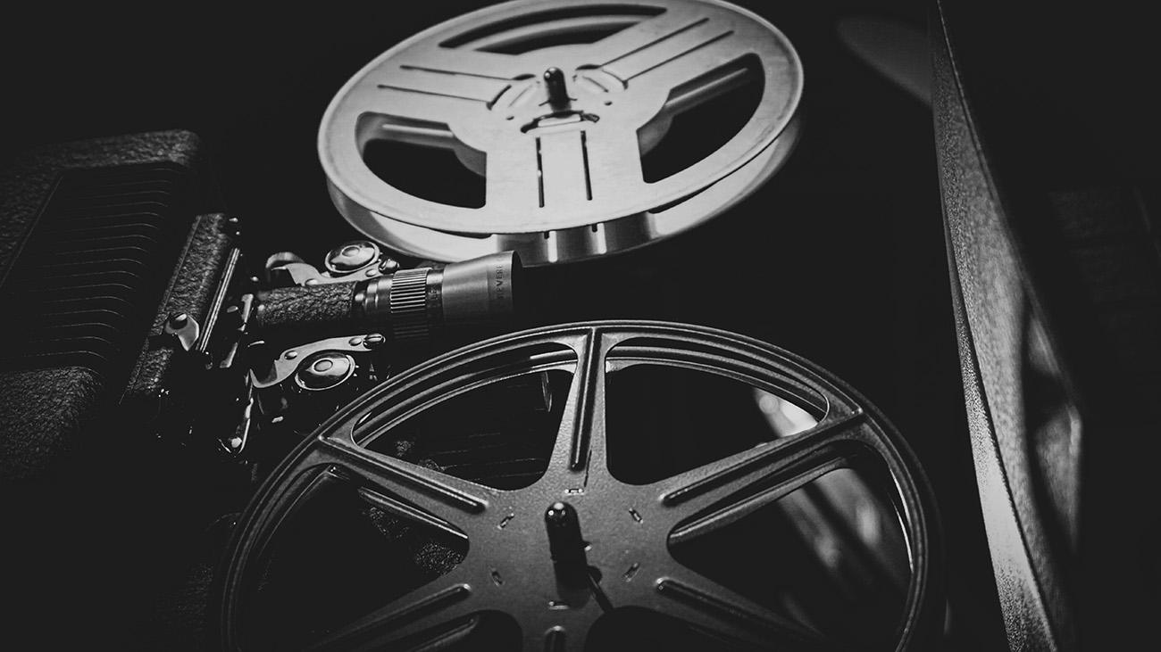 Close up of a filmrolls