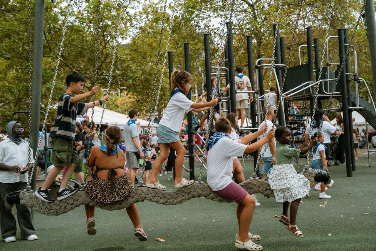 Diana Memorial Playground Family London Thistle Kensington 
