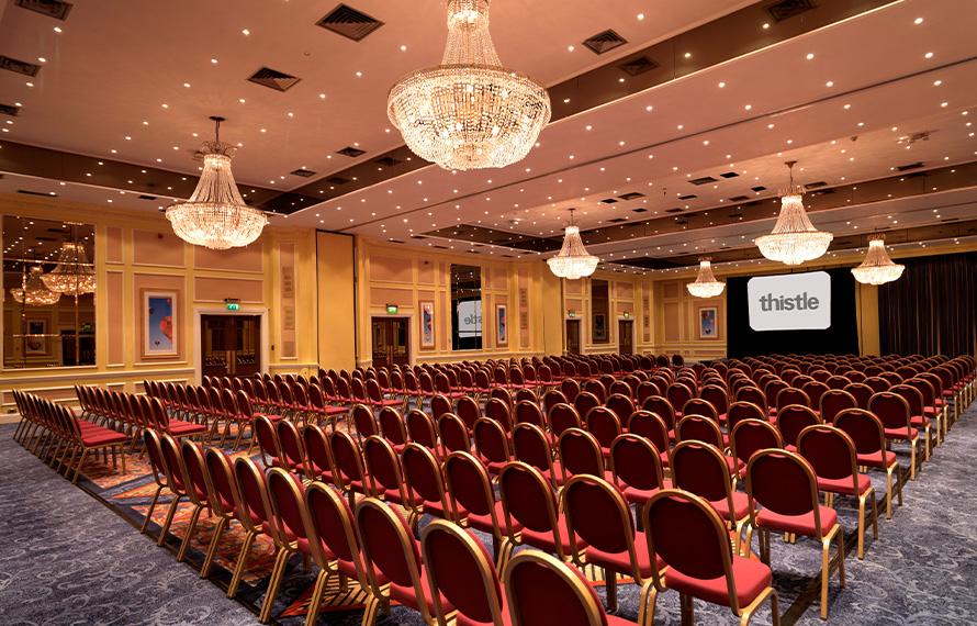 Thistle Heathrow Aviation Suite using the Theatre Layout