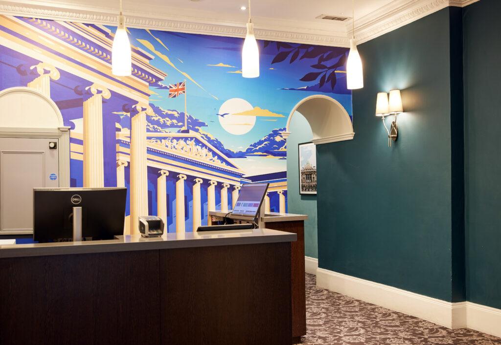 Thistle Bloomsbury Park reception area