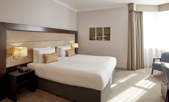 King bed in executive room