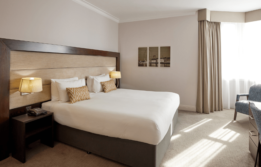 King bed in executive room
