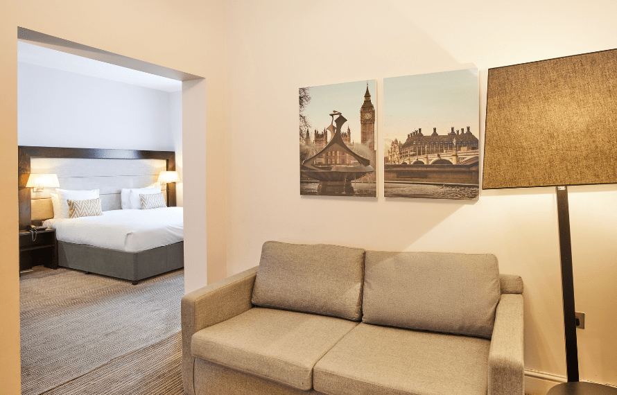 Sofa in junior suite