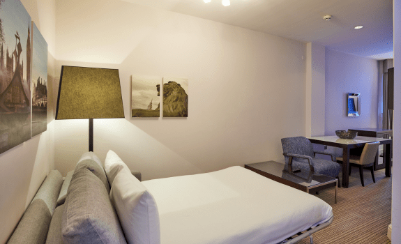 Sofa bed in junior room