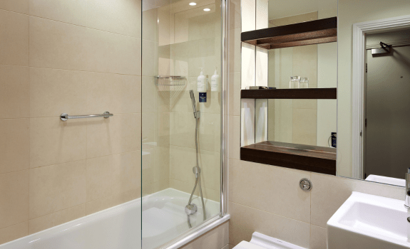 Bathroom in single room