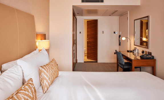 view of the rest of the double bedroom