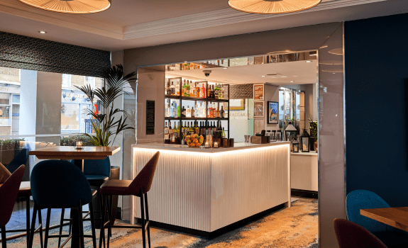 Bar area