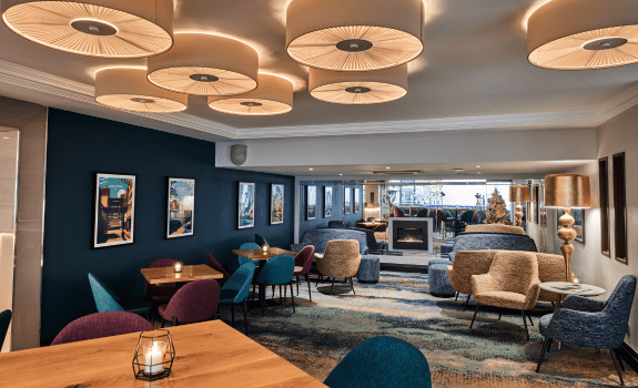 Thistle Trafalgar lobby area with seating