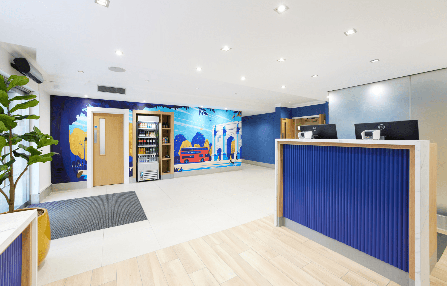 Park lane lobby and reception